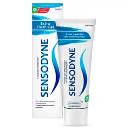 Trekpleister Sensodyne Extra Fresh Gel Tandpasta voor Gevoelige Tanden aanbieding