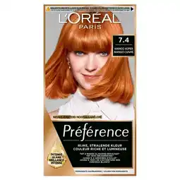 Trekpleister L'Oréal Paris Préférence 7.4 Dublin Permanente Haarkleuring aanbieding