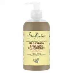 Trekpleister SheaMoisture Jamaican Black Castor Oil Strengthen & Restore Conditioner aanbieding