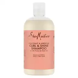 Trekpleister SheaMoisture Coconut & Hibiscus Curl & Shine Shampoo aanbieding