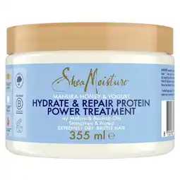 Trekpleister SheaMoisture Power Treatment Haarbehandeling aanbieding