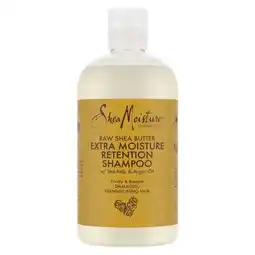 Trekpleister SheaMoisture Raw Shea Butter Moisture Retention Shampoo aanbieding