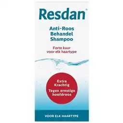 Trekpleister Resdan Antiroos Forte Behandelshampoo aanbieding
