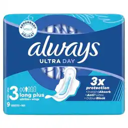 Trekpleister Always Ultra Day Long Plus Maandverband aanbieding