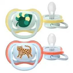 Trekpleister Philips Avent Soother Air 0-6M SCF087/02 Fopspeen aanbieding
