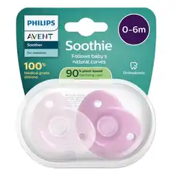 Trekpleister Philips Avent Soother 0-6M SCF099/27 Soothie Fopspeen aanbieding