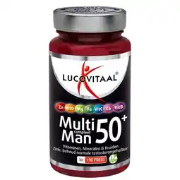Trekpleister Lucovitaal Multi Man 50+ Compleet Tabletten aanbieding