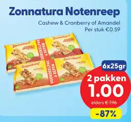 Die Grenze Zonnatura Notenreep aanbieding