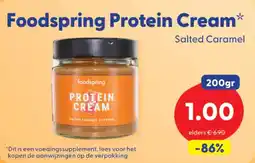 Die Grenze Foodspring Protein Cream aanbieding