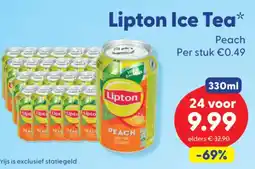 Die Grenze Lipton Ice Tea aanbieding