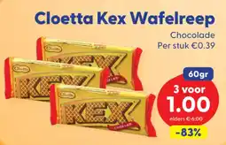Die Grenze Cloetta Kex Wafelreep aanbieding