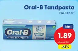 Die Grenze Oral-B Tandpasta aanbieding