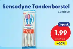 Die Grenze Sensodyne Tandenborstel aanbieding