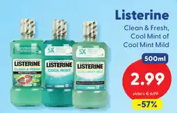 Die Grenze Listerine aanbieding