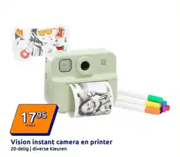 Action Vision instant camera en printer aanbieding