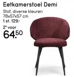 Leen Bakker Eetkamerstoel Demi aanbieding
