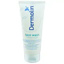 Trekpleister Dermolin Facewash aanbieding