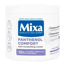 Trekpleister Mixa Panthenol Comfort Kalmerende Crème aanbieding