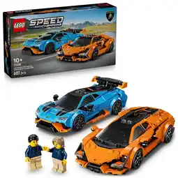 Kruidvat LEGO Speed Champions 77238 Lamborghini Revuelto en Huracán STO aanbieding