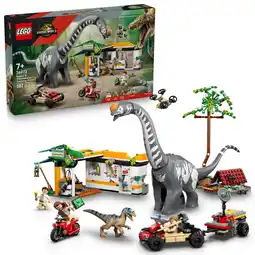 Kruidvat LEGO Jurassic World 76973 Raptor En Titanosaurus Missie aanbieding