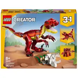 Kruidvat LEGO Creator 31379 3-in-1 Woeste Dinosaurus aanbieding