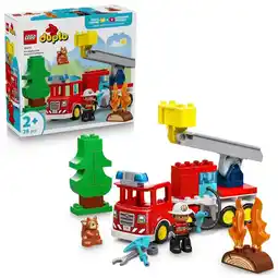 Kruidvat LEGO DUPLO 10473 Brandweertruck met Slang en Brandweerman aanbieding