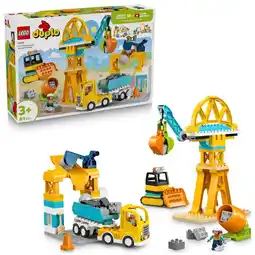 Kruidvat LEGO DUPLO 10476 3-in-1 Bouwplaats en Voertuigen aanbieding