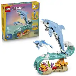 Kruidvat LEGO Creator 31385 3-in-1 Zeedieren: Prachtige Dolfijnen aanbieding