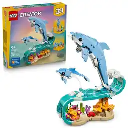 Kruidvat LEGO Creator 31385 3-in-1 Zeedieren: Prachtige Dolfijnen aanbieding