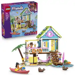 Kruidvat LEGO Friends 42699 Strandhuis met Zeehonden aanbieding