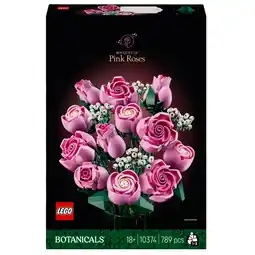 Kruidvat LEGO Botanicals 10374 Roze Rozenboeket aanbieding