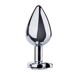 Trekpleister EasyToys Buttplug met Zilverkleurig Hartje aanbieding