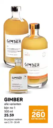 Ekoplaza Gimber aanbieding