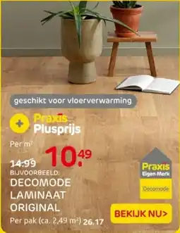 Praxis Decomode laminaat original aanbieding