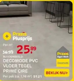 Praxis Decomode PVC vloer tegel prime cire aanbieding