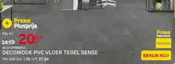 Praxis Decomode PVC vloer tegel sense aanbieding