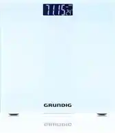 Bol.com Grundig Weegschaal - Digitale Personenweegschaal - 50 Gram Nauwkeurig - 2 tot 180 Kilo - Wit aanbieding