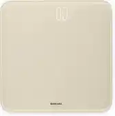 Bol.com Brabantia ReNew personenweegschaal digitaal - op Batterijen - Soft Beige aanbieding