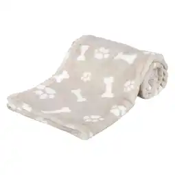 Zooplus 75x50cm Trixie Hondendeken Kenny Beige aanbieding