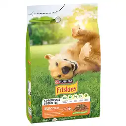 Zooplus 3kg Purina FRISKIES Balance dog met kip, rundvlees en groenten droogvoer voor honden aanbieding