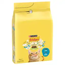 Zooplus 3kg PURINA Friskies Adult kat met tonijn en groenten droogvoer voor katten aanbieding