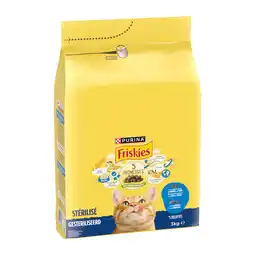 Zooplus 3kg PURINA Friskies Gesteriliseerde kat met Zalm, Tonijn en Groenten aanbieding