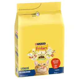 Zooplus 3kg PURINA Friskies Sterilised kattenvoer met rundvlees, kip en groenten natvoer voor katten aanbieding