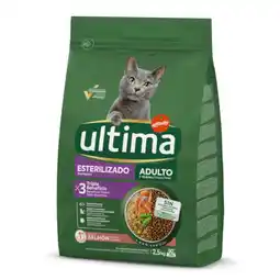 Zooplus 40% Korting! 2 x 2,5 kg Ultima droogvoer voor katten - Sterilized Adult Zalm 2 x 2,5 kg aanbieding