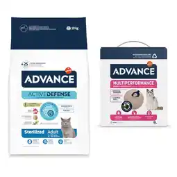 Zooplus 10 kg Advance droogvoer voor katten + 6 L Advance kattenbakvulling gratis! - Sterilized Kalkoen aanbieding