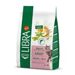 Zooplus 15% Korting! Libra droogvoer voor katten 1,5 kg/ 3 kg - 2 x 3 kg Adult Zalm aanbieding