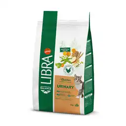Zooplus 15% Korting! Libra droogvoer voor katten 1,5 kg/ 3 kg - 2 x 1,5 kg Adult Urinary Kip aanbieding