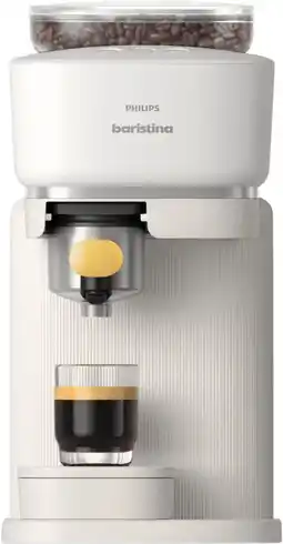 Coolblue Philips Baristina BAR300/03 Wit Geel aanbieding