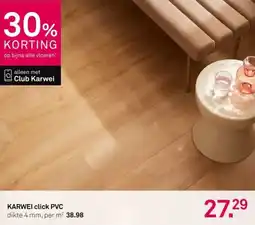 Karwei KARWEI click PVC aanbieding