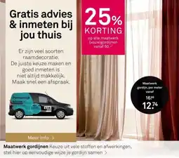 Karwei Maatwerk gordijnen aanbieding
